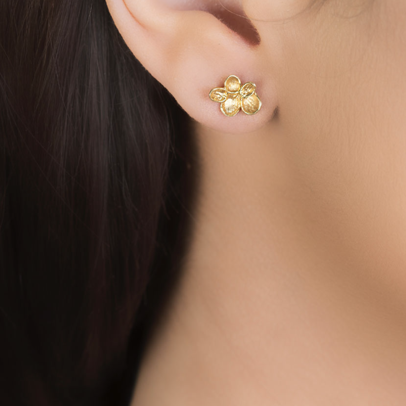 Falling Leaf Stud Earrings