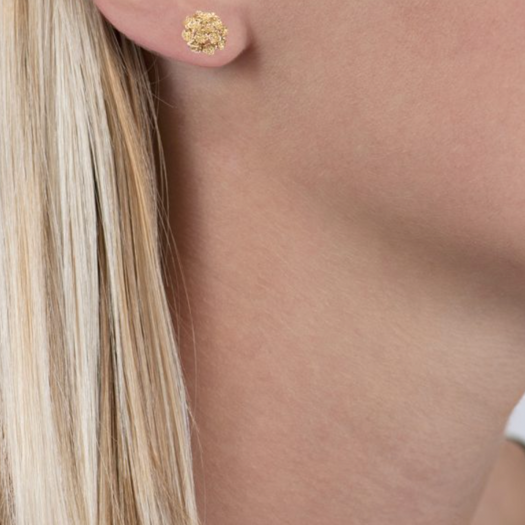 Posy Flower Stud Earrings